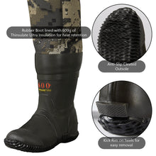 Kid’s Neoprene Waders with 600g Insulated Rubber Boots