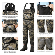 Kid’s Neoprene Waders with 600g Insulated Rubber Boots