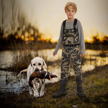 Kid’s Neoprene Waders with 600g Insulated Rubber Boots