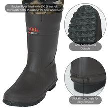 Women Desolve Bare Camo Neoprene Waders with 600g Insulated Rubber Boots
