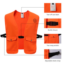 Unisex Blaze Orange Hunting Vest FV18