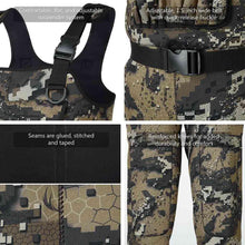 Men's Bare Camo Insulated Wader Neoprene 600 Grams - Boot Foot