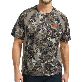 Men's Wrinkle-free Short Sleeve Hunting Shirt