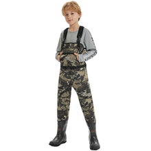 Kid’s Neoprene Waders with 600g Insulated Rubber Boots