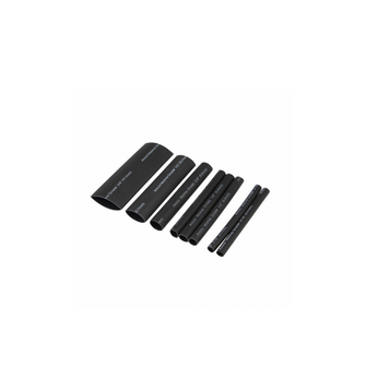 Ancor 301503 3/16"-3/4" x 3" Black Heat Shrink Tubing Kit