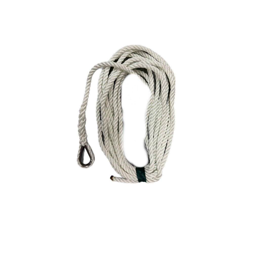 Cesto Cilindrico In Corda Di Cotone 100% Blue Intenso - Per La Casa - Foto 3