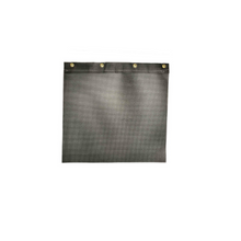 Flags PVC black size "16x 16"