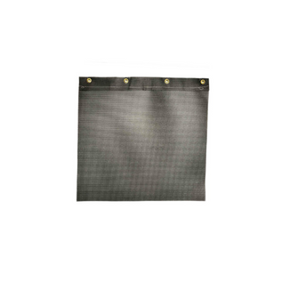 Flags PVC black size "16x 16"