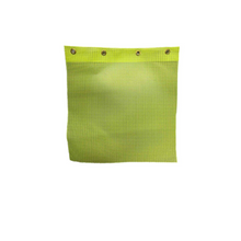 Flags PVC yellow hi-vis size "12.5 x 12"