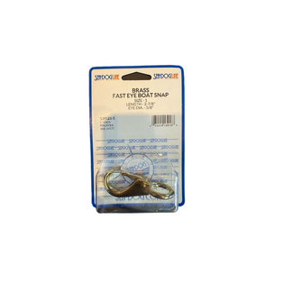 Sea-Dog Line Brass fast eye boat snap size -1