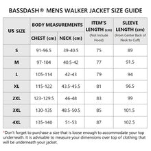 Men’s Insulated Waterproof Fishing Hunting Jackets Walker Silent Winter Coat