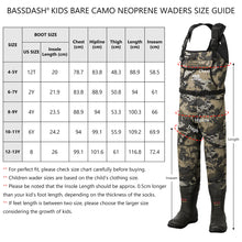 Kid’s Neoprene Waders with 600g Insulated Rubber Boots