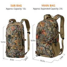 Hunting Backpack with Detachable Sub Bag & Bow Rifle Holder HP02